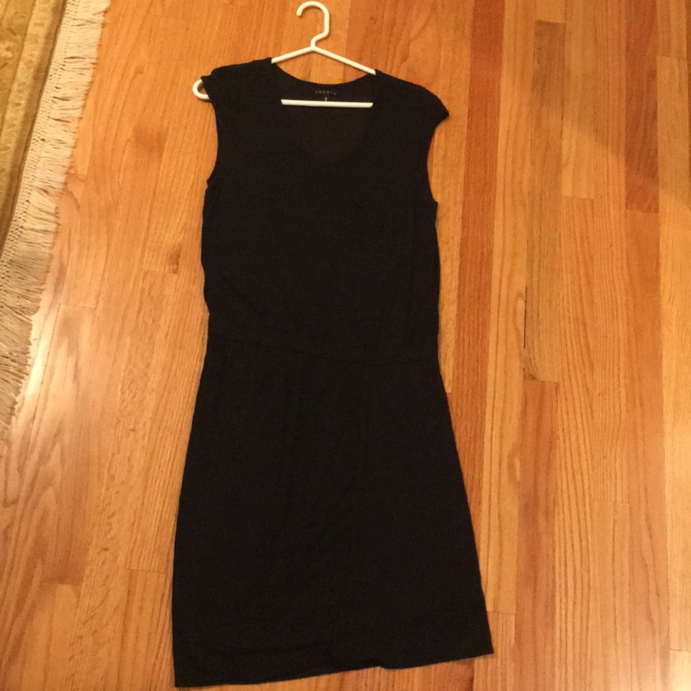 Theory cotton stretch dress.